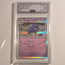 Pokemon Gengar 094/165 SV 151 Holo 2023 English Ace Grading AGS 10 - Image 1