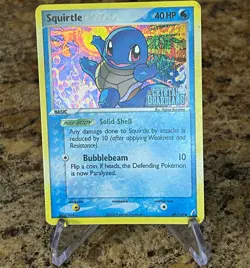 Pokemon TCG Squirtle 64/100 Crystal Guardians Reverse Holo English 40 HP - Image 1