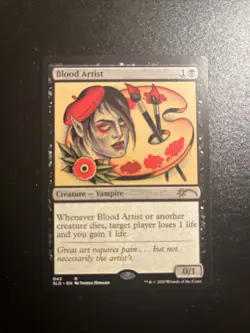 MTG Blood Artist Secret Lair Regular Card Near Mint Magic The Gathering - Image 2