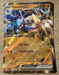 Pokemon Stellar Crown - LUCARIO EX - Double Rare Holo 082/142 - BOGO HALF OFF - Image 1