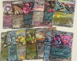 Pokemon TCG Ex Cards - Build your deck SVI JTG TEF PRE SFA OBF PAF DRI BLK - Image 1
