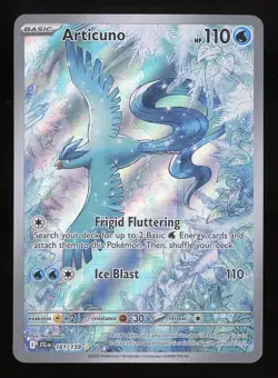 Pokemon Articuno 161/159 Journey Together IR Holo Full Art *Partial Crimping* - Image 1