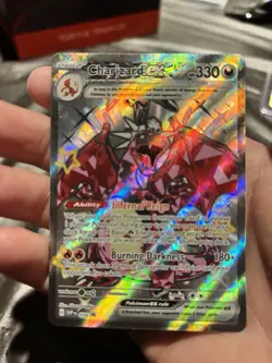 Charizard ex SVP 074 Scarlet & Violet Blackstar Promo Shiny Tera ✅ NM/MINT ✅ - Image 1