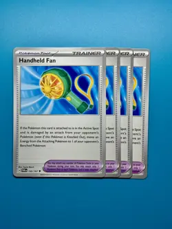 Pokemon HANDHELD FAN 150/167 - Twilight Masquerade - - MINT 4X - Playset - Image 1