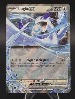 Lugia ex 082/131 Double Rare SV: Prismatic Evolutions Pokemon TCG - Image 1