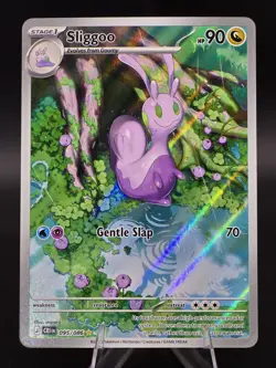 Sliggoo 095/086 ME04: Chaos Rising (CRI) Illustration Rare NM Holo Pokemon TCG - Image 2