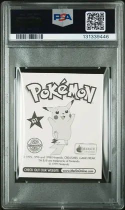 PSA 9 MINT 1999 MERLIN POKEMON S31 GARY-PRISM - Image 4