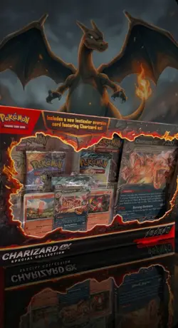 Pokemon Charizard EX Special Collection Box - FACTORY SEALED - Image 1