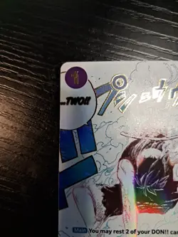 Gear Two OP11-080 Luffy Manga Event Alternate Art One Piece Card English - Image 5