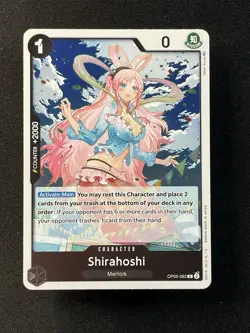One Piece Awakening of the New Era #OP05-082 Shirahoshi - Image 1