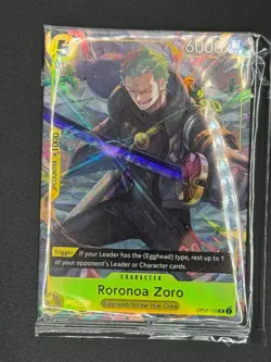 Roronoa Zoro (Illustration Box Vol.3) OP07-113 One Piece Promotion Cards Foil - Image 1
