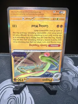 POKEMON 2025 PHANTASMAL FLAMES FLYGON STAFF PROMO 016 NM - Image 3