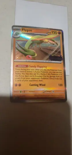 Flygon MEP 016 STAFF - Pokemon TCG Phantasmal Flames 2025 Promo NM - Image 1
