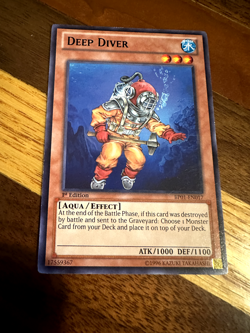 Deep Diver BP01-EN017 1st Edition Rare LP + BONUS - Image 1