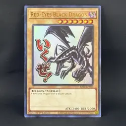 Yugioh Red-Eyes Black Dragon RA05-EN086 1st Edition NM Ultra Rare Stamped - Image 1