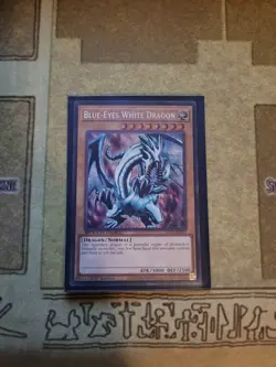 YUGIOH BLUE-EYES WHITE DRAGON SBC2-ENB02 PRISMATIC SECRET 1ST EDITION NM VER.1 - Image 1