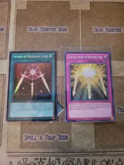 YUGIOH SWORDS OF REVEALING LIGHT SBC2 + SPIRITUAL SWORDS OF REVEALING LIGHT NM - Image 1