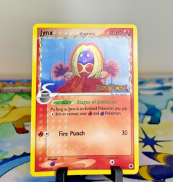 Jynx Dragon Frontiers 17/101 Stamped Reverse Holo Rare Pokemon Card 2007 NM - Image 1