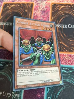 Yugioh Goblin Attack Force SBC1-ENI06 Secret Rare 1st Edition Near Mint - Image 2