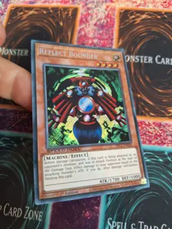 Yugioh Reflect Bounder SBC1-ENE04 Secret Rare 1st Edition Near Mint - Image 2