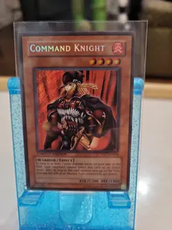 YUGIOH COMMAND KNIGHT CT1-EN003 SECRET LIMITED ED NM/VLP - Image 1