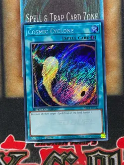 Yugioh Cosmic Cyclone SBCB-EN142 Speed Duel Secret Rare 1st Ed NM - Image 1