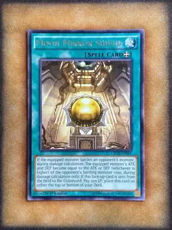 Yugioh Moon Mirror Shield CROS-EN081 Rare 1st Ed LP - Image 1