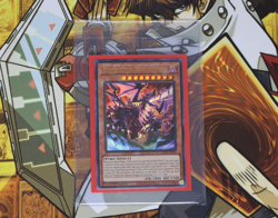 YuGiOh Veidos the Eruption Dragon of Extinction MP25-EN175 1st Ultra Rare - Image 1