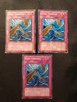 3x Yu-Gi-Oh! Dust Tornado Mixed Sets Unlimited 1st Edition MP Playset Tcg * - Image 1