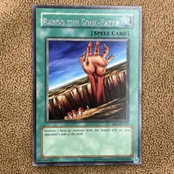 Wrong Name Bazoo The Soul Eater - Fissure DB1 EN117 Error Rare Yu-Gi-Oh MISPRINT - Image 1