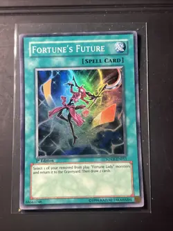 Fortune's Future - SOVR-EN051 - Super Rare 1st Ed NM Yugioh - Image 1