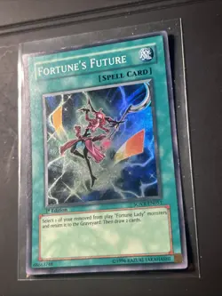 Fortune's Future - SOVR-EN051 - Super Rare 1st Ed NM Yugioh - Image 2