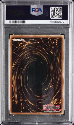 2007 YU-GI-OH! PREMIUM PACK #EN001 MAGICIAN OF BLACK CHAOS PSA 7 - Image 2