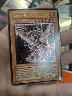 Yugioh Horus the Black Flame Dragon LV6 SOD-EN007 Ultimate Rare NM - Image 2