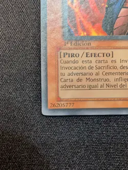 Yu-Gi-Oh Thestalos El Monarca De La Tormenta De Fuego RDS-SP021 1st Edition NM - Image 5