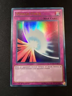 Yu-Gi-Oh! Mirror Force (NM) 1st Edition YGLD-ENB33 Ultra Rare - Image 1