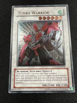 Yu-Gi-Oh! Turbo Warrior (NM) (UTR) CSOC-EN038 Crossroads of Chaos Unlimited - Image 1