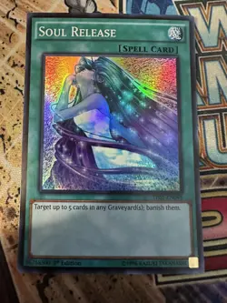 Yugioh SOUL RELEASE THSF-EN048 1st Edition Super Rare Nm - Image 1