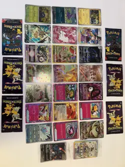 Lot Of 23 Pokemon Cards 2 Promos Sealed And 6 Packs Of Trick Or Trades. - Image 1