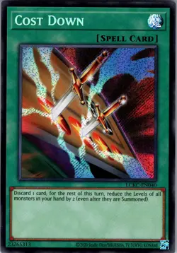 Cost Down LCKC-EN040 Secret Rare Yu-Gi-Oh Unlimited NM/M - Image 1