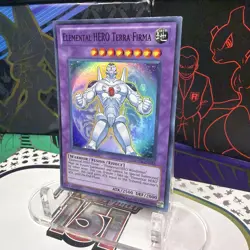 Yu-Gi-Oh! TCG: Elemental HERO Terra Firma LCGX-EN075 Ultra Rare Holo +BONUS HOLO - Image 2