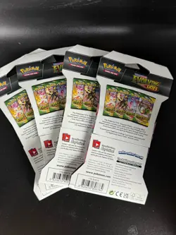 Pokemon Card - Evolving Skies - Sword & Shield - 4 Pack Lot Set Factory Sealed - Image 2