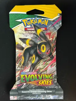Pokemon Card - Evolving Skies - Sword & Shield - 4 Pack Lot Set Factory Sealed - Image 3