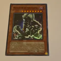 YuGiOh -Masked Beast Des Gardius - Super Rare Limited Edition TAEV-ENSE1 - Image 2