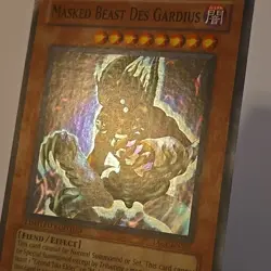 YuGiOh -Masked Beast Des Gardius - Super Rare Limited Edition TAEV-ENSE1 - Image 5