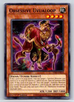 Obsessive Uvualoop MP21-EN010 2021 Tin of Ancient Battles Yu-Gi-Oh LP - Image 1