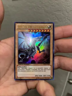 Yu-Gi-Oh Blue Eyes White Dragon JUMP-EN068 Ultra Rare Limited Edition MP+ - Image 1