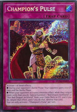 Yugioh Champion's Pulse BLGG-EN035 Secret Rare 1st Edition - Image 1