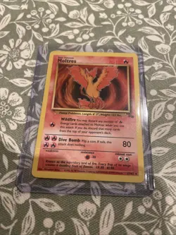 Pokemon 1999 Fossil Set Legendary Birds Trio Articuno Zapdos Moltres Non Holo LP - Image 3