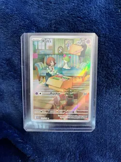 Ralts Scarlet & Violet Illustration Rare Card 211/198 Near Mint Condition - Image 3